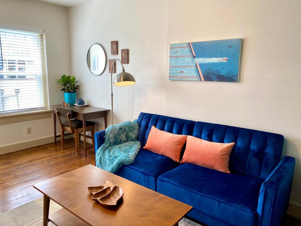 Bright Okc Midtown Studio-coolest Neighborhood Apartamento